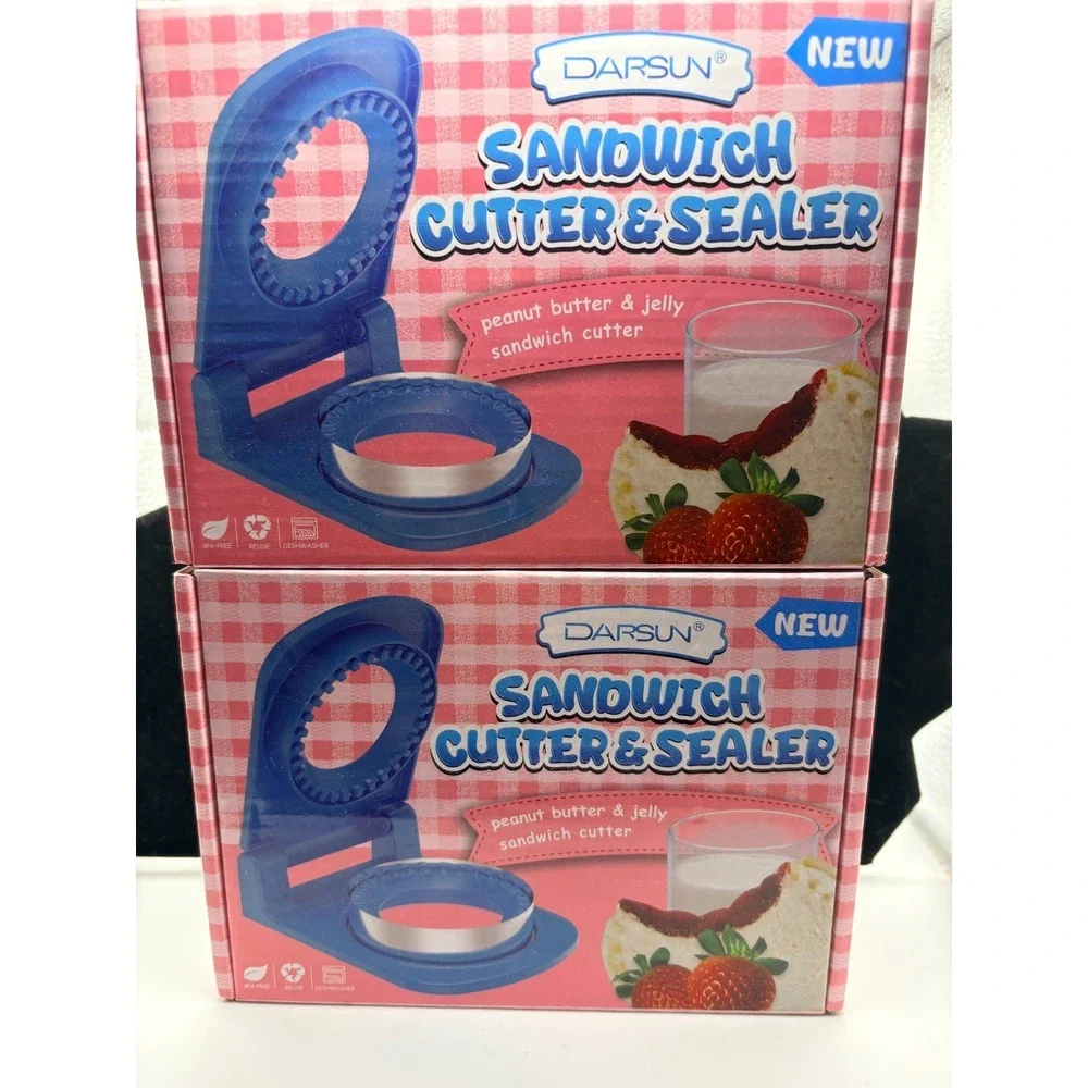 Darsun Sandwich Cutter and‎ Sealer - Stainless Steel Cutter